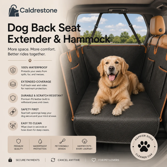 Wondimagegne Dog Back Seat Extender & Hammock VIP