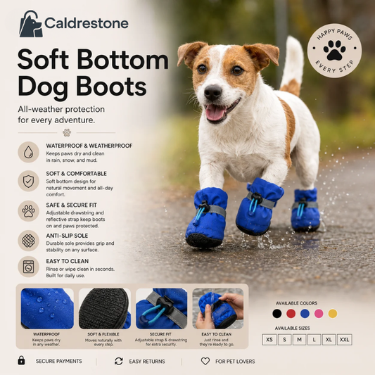 Wondimagegne Soft Bottom Dog Boots VIP