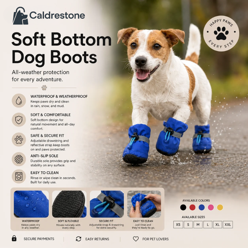 Wondimagegne Soft Bottom Dog Boots