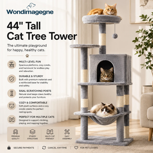 Wondimagegne Cat Tree Tower