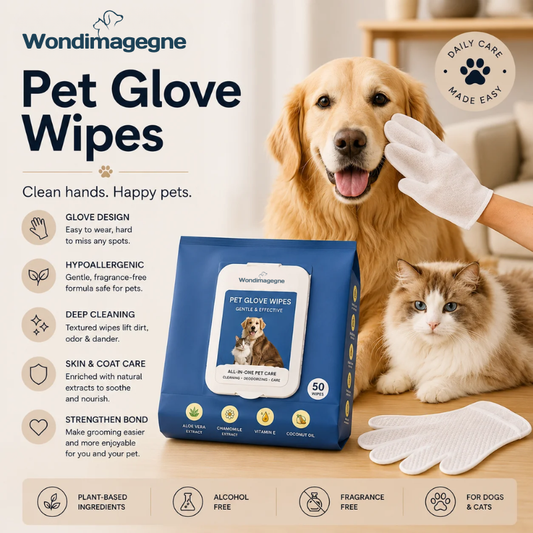 Wondimagegne  Pet Glove Wipes