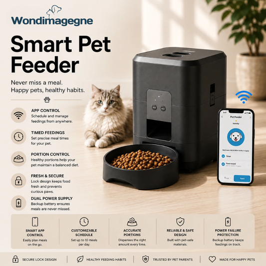 Wondimagegne  Smart Pet Feeder VIP